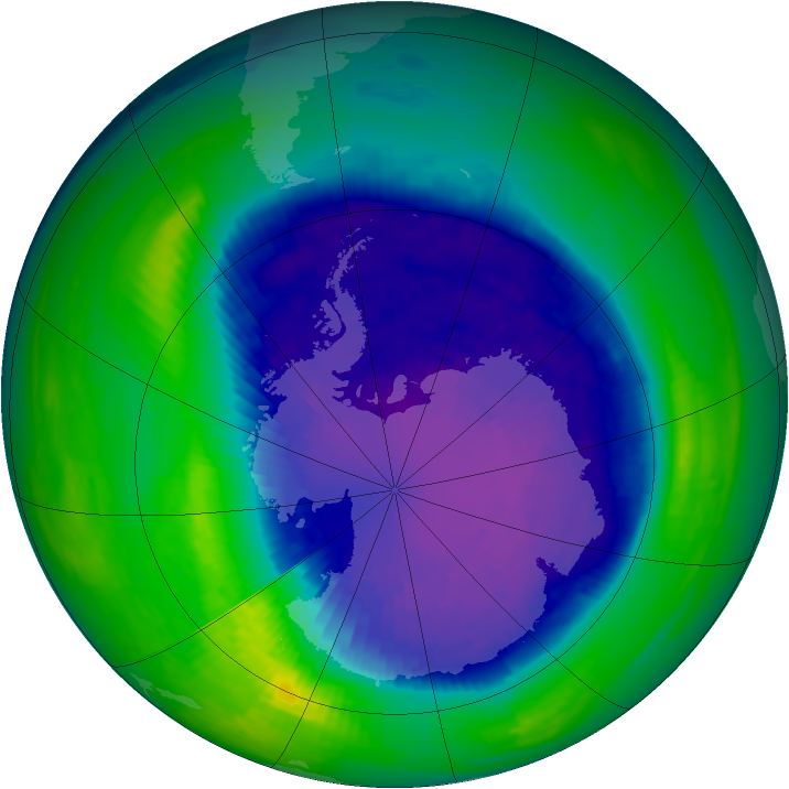 Ozone Map 1994-09-20